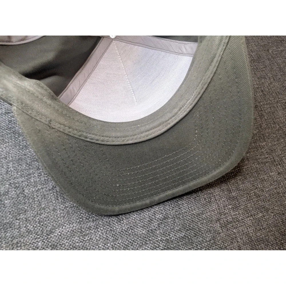 Mountain Hardwear Gray Snapback Hat Outdoor Logo Hiking‎ Cap Men's One Size